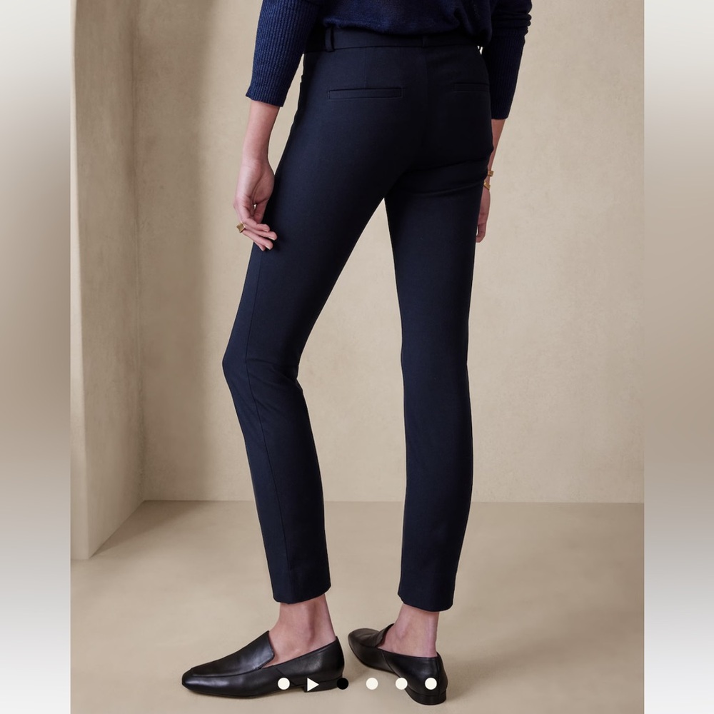Banana Republic Skinny Sloan Pant Navy Size 14